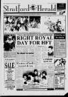 Stratford-upon-Avon Herald Friday 12 June 1992 Page 1