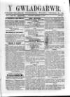 Y Gwladgarwr Saturday 19 March 1859 Page 1