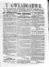 Y Gwladgarwr Saturday 30 April 1859 Page 1