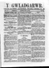 Y Gwladgarwr Saturday 14 May 1859 Page 1