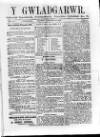 Y Gwladgarwr Saturday 18 June 1859 Page 1