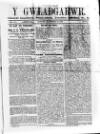 Y Gwladgarwr Saturday 12 November 1859 Page 1