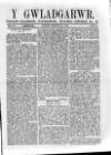 Y Gwladgarwr Saturday 10 December 1859 Page 1