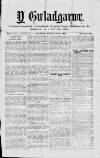 Y Gwladgarwr Saturday 16 June 1866 Page 1