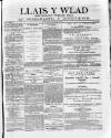 Llais Y Wlad Friday 11 February 1876 Page 1