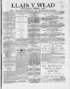Llais Y Wlad Friday 03 March 1876 Page 1