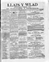 Llais Y Wlad Friday 12 May 1876 Page 1