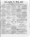 Llais Y Wlad Friday 10 November 1876 Page 1