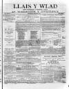 Llais Y Wlad Friday 08 February 1878 Page 1