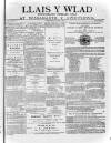 Llais Y Wlad Friday 01 March 1878 Page 1