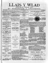 Llais Y Wlad Friday 17 May 1878 Page 1