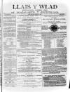 Llais Y Wlad Friday 15 November 1878 Page 1