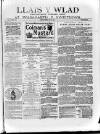Llais Y Wlad Friday 20 May 1881 Page 1