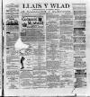 Llais Y Wlad Friday 29 December 1882 Page 1