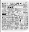 Llais Y Wlad Friday 13 April 1883 Page 1