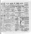 Llais Y Wlad Friday 06 July 1883 Page 1