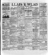 Llais Y Wlad Friday 11 January 1884 Page 1