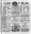 Llais Y Wlad Thursday 05 June 1884 Page 1