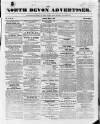 North Devon Advertiser Friday 02 May 1856 Page 1