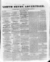 North Devon Advertiser Friday 14 November 1856 Page 1