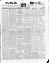 Bury and Suffolk Herald Wednesday 22 August 1827 Page 1