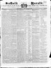 Bury and Suffolk Herald Wednesday 28 November 1827 Page 1