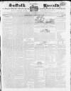 Bury and Suffolk Herald Wednesday 02 January 1828 Page 1