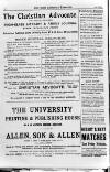 Irish Christian Advocate Friday 30 January 1885 Page 16