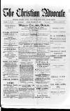 Irish Christian Advocate Friday 11 December 1885 Page 1