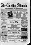 Irish Christian Advocate Friday 02 November 1888 Page 1