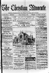 Irish Christian Advocate Friday 27 February 1891 Page 1