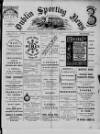 Dublin Sporting News Wednesday 30 March 1892 Page 1