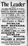 Dublin Leader Saturday 06 June 1903 Page 1