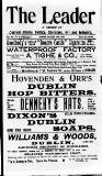 Dublin Leader Saturday 15 August 1903 Page 1