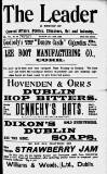 Dublin Leader Saturday 09 July 1904 Page 1