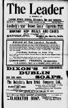 Dublin Leader Saturday 14 October 1905 Page 1