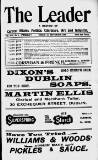 Dublin Leader Saturday 01 September 1906 Page 1