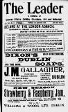 Dublin Leader Saturday 27 October 1906 Page 1