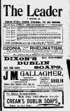 Dublin Leader Saturday 12 January 1907 Page 1