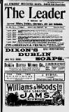 Dublin Leader Saturday 29 February 1908 Page 1