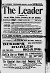 Dublin Leader Saturday 07 March 1908 Page 1