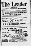 Dublin Leader Saturday 13 February 1909 Page 1