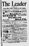 Dublin Leader Saturday 15 May 1909 Page 1