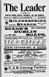 Dublin Leader Saturday 18 September 1909 Page 1