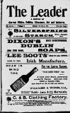 Dublin Leader Saturday 12 March 1910 Page 1