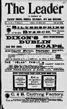 Dublin Leader Saturday 19 March 1910 Page 1