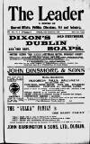 Dublin Leader Saturday 17 September 1910 Page 1