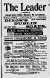 Dublin Leader Saturday 08 October 1910 Page 1