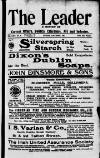 Dublin Leader Saturday 11 March 1911 Page 1