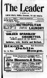 Dublin Leader Saturday 30 August 1913 Page 1